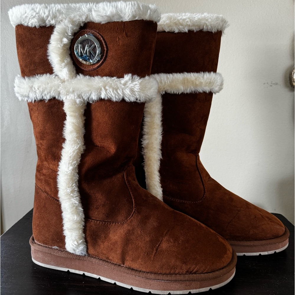 Michael Kors UGG style fleece boots